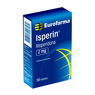 ISPERIN RISPERIDONA 2MG BLISTER X 10